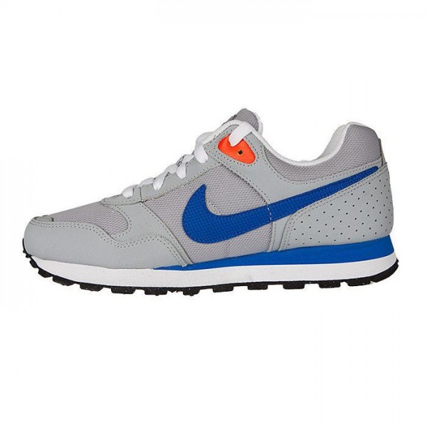 Nike MD Runner BG Gris/Azul (talla 35.5 a 40)